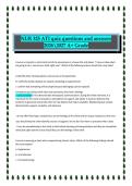 NUR 325 ATI Quiz 2026&sol;2027 &ndash; Questions and Answers for A&plus; Grade Exam Preparation
