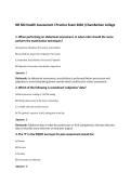 NR 302 Health Assessment I Practice Exam 2026 &vert;Chamberlain College