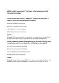 NR 302 Health Assessment I&colon; Vital Signs & Pain Assessment 2026&NewLine;&vert;Chamberlain College
