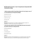 NR 305 Health Assessment - Exam 5 Comprehensive Study Guide 2026&NewLine;&vert;Chamberlain College