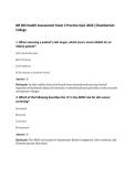 NR 305 Health Assessment Exam 2 Practice Quiz 2026 &vert;Chamberlain&NewLine;College