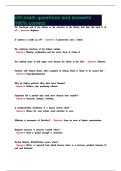 cht exam questions and answers 100&percnt; correct