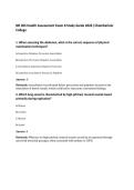 NR 305 Health Assessment Exam 8 Study Guide 2026 &vert;Chamberlain&NewLine;College