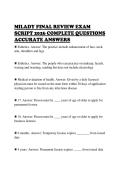MILADY FINAL REVIEW EXAM&NewLine;SCRIPT 2026 COMPLETE QUESTIONS&NewLine;ACCURATE ANSWERS