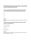 NR 305 Health Assessment Week 8&colon; Neurological and Musculoskeletal&NewLine;Assessment 2026 &vert;Chamberlain College