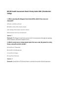 NR 305 Health Assessment Week 9 Study Guide 2026 &vert;Chamberlain&NewLine;College