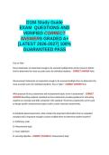 D184 Study Guide EXAM QUESTIONS AND VERIFIED CORRECT ANSWERS GRADED A&plus; -LATEST 2026-2027- 100- GUARANTEED PASS&period;docx&NewLine;&NewLine;