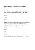 NR 324 &vert; Adult Health II &vert; Week 7 Study Guide 2026&sol;2027&NewLine;&vert;Chamberlain College