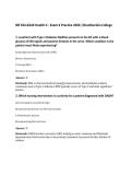 NR 324 Adult Health II - Exam 6 Practice 2026 &vert;Chamberlain College