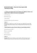 NR 324 Adult Health II - Renal and Urinary Systems 2026&NewLine;&vert;Chamberlain College