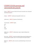 CESSWI EXAM questions and answers&lpar;already passed&rpar;