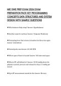 MK1 SWE PREP EXAM 2026 EXAM&NewLine;PREPARATION PACK KEY PROGRAMMING&NewLine;CONCEPTS DATA STRUCTURES AND SYSTEM&NewLine;DESIGN WITH SAMPLE QUESTIONS&NewLine;