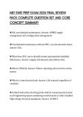 MK1 SWE PREP EXAM 2026 FINAL REVIEW&NewLine;PACK COMPLETE QUESTION SET AND CORE&NewLine;CONCEPT SUMMARY