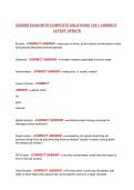 CESSWI EXAM WITH COMPLETE SOLUTIONS 100&percnt; CORRECT LATEST UPDATE