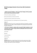 NR 324 Neurological Disorders Practice Exam 2026 &vert;Chamberlain&NewLine;College