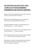 MK1 SWE PREP EXAM 2026 STUDY GUIDE&NewLine;COMPLETE SOFTWARE ENGINEERING&NewLine;FUNDAMENTALS AND PRACTICE QUESTIONS