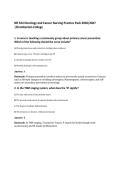 NR 324 Oncology and Cancer Nursing Practice Pack 2026&sol;2027&NewLine;&vert;Chamberlain College