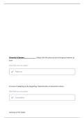 NSG 152 W1 CULTURE & DIVERSITY QUESTIONS WITH CORRECT ANSWERS
