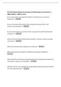 ACC 291T Accounting for Inventory and Cost of Goods Sold Quick Check Questions and Answers &vert; 2026 Update &vert; 100&percnt; Correct&period;