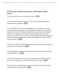 ACC 323 Exam 1 Questions and Answers &vert; 2026 Update &vert; 100&percnt;&NewLine;Correct&period;
