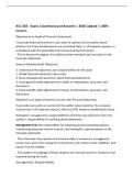 ACC 402 - Exam 2 Questions and Answers &vert; 2026 Update &vert; 100&percnt;&NewLine;Correct&period;