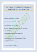NSE 211 FINAL EXAM REVIEW&NewLine;QUESTIONS AND ANSWERS 2026&NewLine;VERIFIED&period;