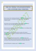 NSE 211&colon; WEEK 1 EXAM QUESTIONS&NewLine;AND ANSWERS 2026 VERIFIED&period;