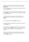 ACCT 318 Exam 1 Review Questions and Answers &vert; 2026 Update &vert;&NewLine;100&percnt; Correct&period;