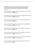ACCT 3122 Accounting Information Systems McGraw-Hill Course&NewLine;Project Questions and Answers &vert; 2026 Update &vert; 100&percnt; Correct&period;