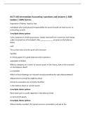 ACCT-410 Intermediate Accounting I questions and Answers &vert; 2026&NewLine;Update &vert; 100&percnt; Correct&period;