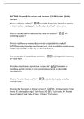 ACCT318 Chapter 8 Questions and Answers &vert; 2026 Update &vert; 100&percnt;&NewLine;Correct&period;