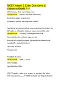 NICET lesson 2 Exam Questions & Answers &lpar;Grade A&plus;&rpar;&period;docx&NewLine;&NewLine;