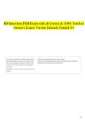 BS Questions PJM Exam with all Correct & 100&percnt; Verified Answers &vert;Latest Version &vert;Already Graded A&plus;