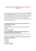 Rope Rescue Technician Exam 2026&sol;2027&colon; 250&plus; Verified Q&A &vert; NFPA 1006 & 1670 Mastery Pack