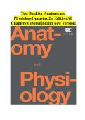 Test Bank OpenStax Anatomy and Physiology 2nd Edition All Chapters Questions Answers Study Guide&NewLine;&NewLine;