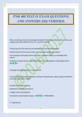 PNR 408 TEST &num;1 EXAM QUESTIONS&NewLine;AND ANSWERS 2026 VERIFIED&period;