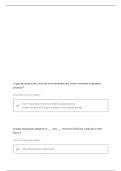 MIE 330 FINAL EXAM STUDY QUESTIONS WITH CORRECT ANSWERS
