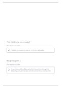 MIE 330 FINAL EXAM STUDY GUIDE QUESTIONS WITH CORRECT ANSWERS