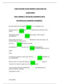 CODA BOARD EXAM NEWEST 2025-2026 331 QUESTIONS AND CORRECT DETAILED ANSWERS WITH RATIONALES &lpar;VERIFIED ANSWERS&rpar;
