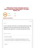 NURS 316 Exam 3 Practice ATI Questions and Correct Answers &lpar;Verified Answers&rpar; Already Graded A&plus; &vert; New Update 2026&sol;2027 &vert; WCU