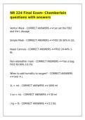 NR 224 Final Exam- Chamberlain questions with answers