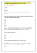 WONDERLIC TEST &vert; &vert;COMPLETE MOST TESTED QUESTIONS AND VERIFIED ANSWERS &vert;&lpar;100&percnt; CORRECT SOLUTIONS&rpar;&vert;GET IT A&plus; RIGHT&excl;&excl;