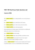 MKT 100 Final Exam Study Questions and Answers 2026&period;