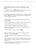 BUS 470 Test 1 Questions and Answers &vert; 2026 Update &vert; 100&percnt; Correct&period;