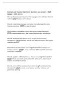 Concepts and Financial Statements Questions and Answers &vert; 2026&NewLine;Update &vert; 100&percnt; Correct&period;