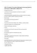 D196 - Principles of Financial and Managerial Accounting Questions&NewLine;and Answers &vert; 2026 Update &vert; 100&percnt; Correct&period;