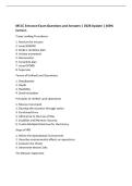 MCCC Entrance Exam Questions and Answers &vert; 2026 Update &vert; 100&percnt;&NewLine;Correct&period;