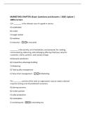 MGMT 3211 Chapter 8Exam Questions and Answers &vert; 2026 Update &vert;&NewLine;100&percnt; Correct&period;