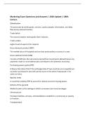 MGT 4394 Midterm Exam &lpar;Chapters 1-6&semi; Methanex&rpar; Questions and&NewLine;Answers &vert; 2026 Update &vert; 100&percnt; Correct&period;