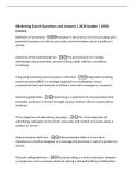 Marketing Exam3 Questions and Answers &vert; 2026 Update &vert; 100&percnt;&NewLine;Correct&period;
